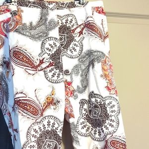 Size XL Chicos Paisley Slacks